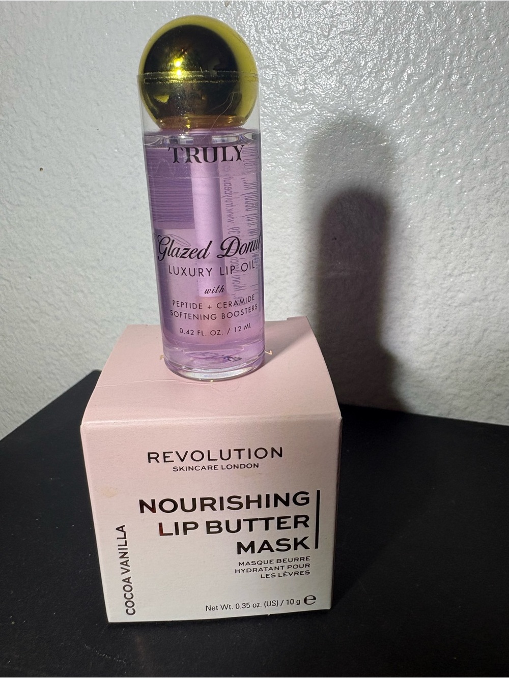 Truly Glazed Donut Luxury Lip Oil & Revolution Lip Butter